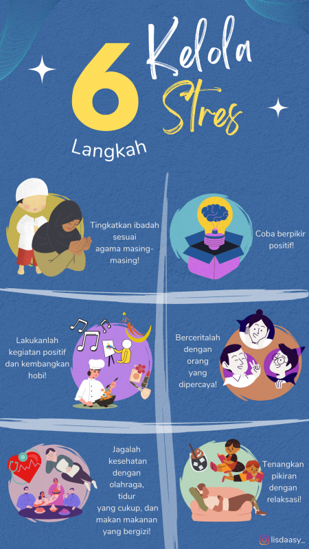 6 Langkah Kelola Stres