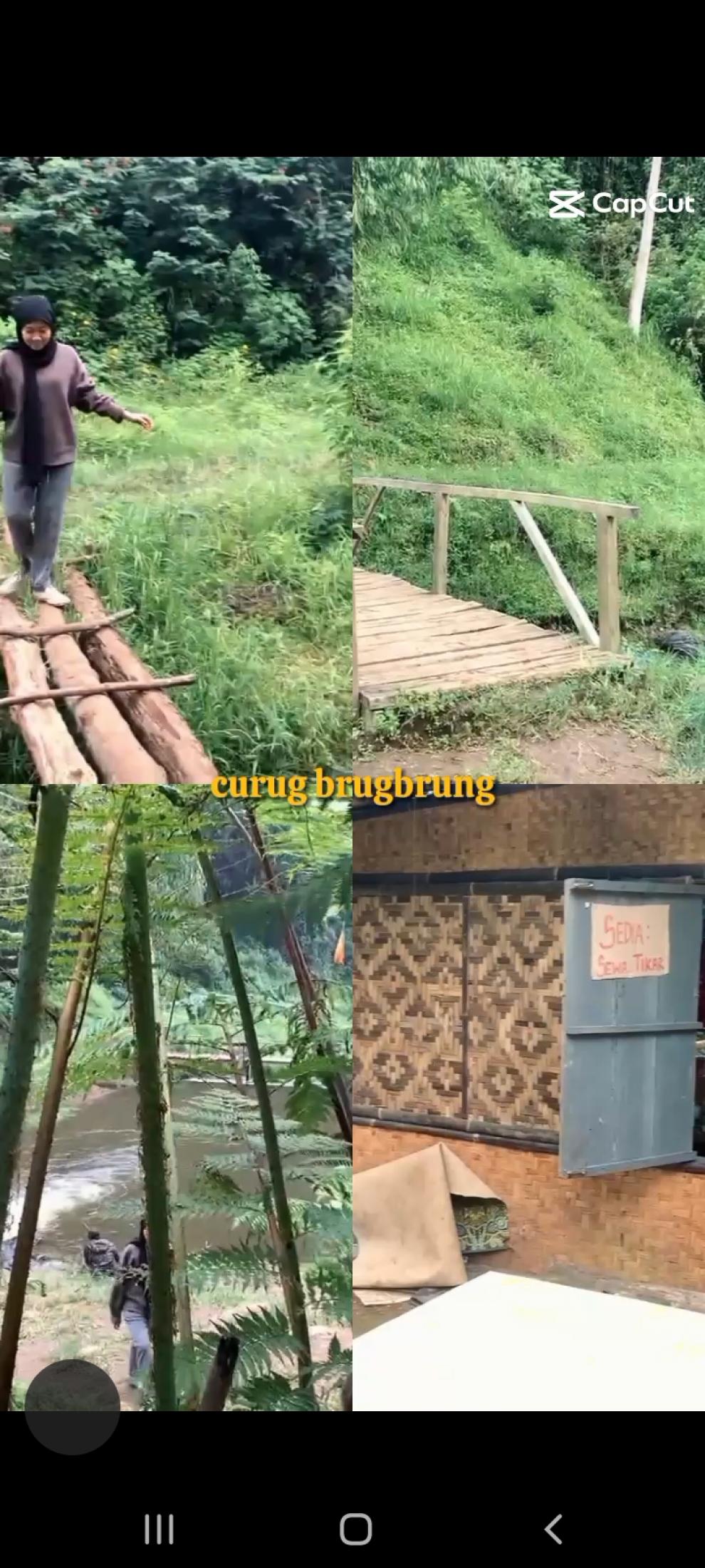 Curug Dengan Pemandangan Indah di Bandung Barat