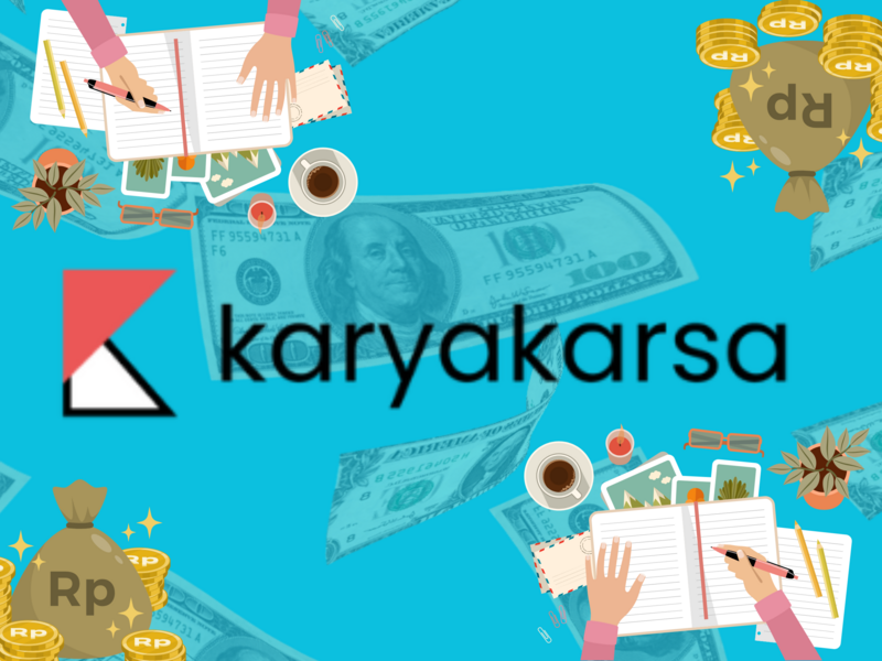 KaryaKarsa Platform Menulis Penghasil Cuan