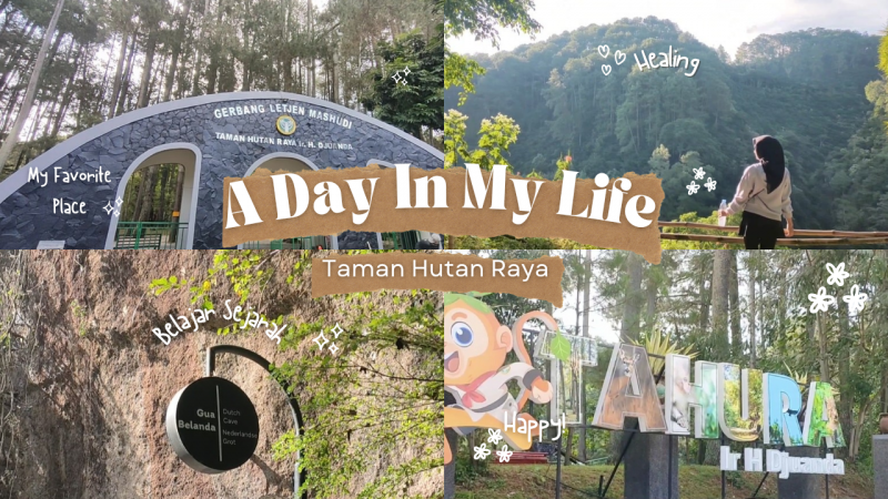 Mini Vlog | Taman Hutan Raya | Ir. Hj. Djuanda Bandung