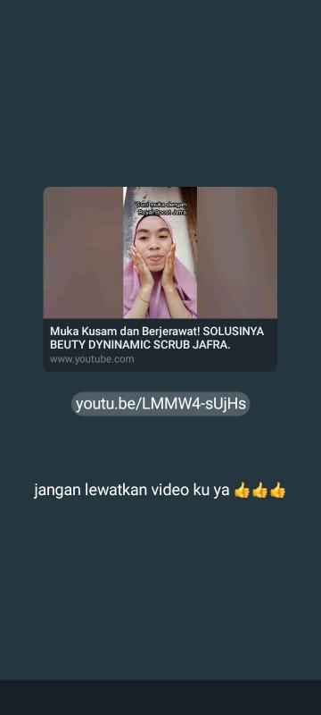 Muka Kusam dan Jerawat! Solusinya Beauty Dynamics Scrub Jafra.