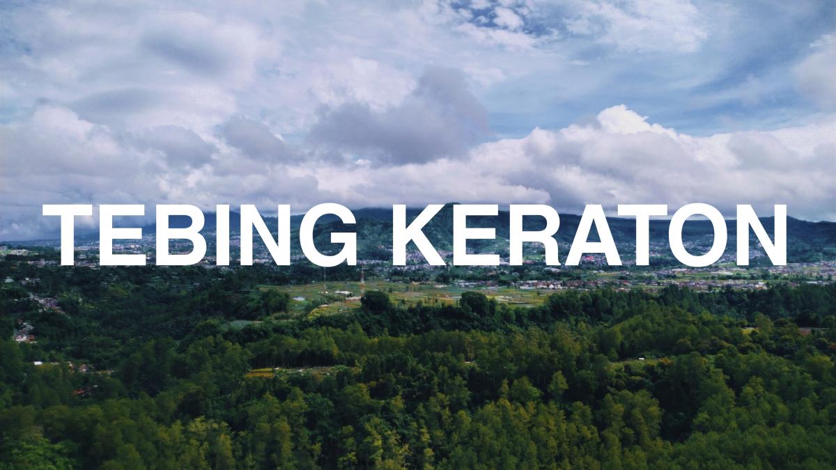 TEBING KERATON: Salah satu objek wisata di Kab. Bandung Barat