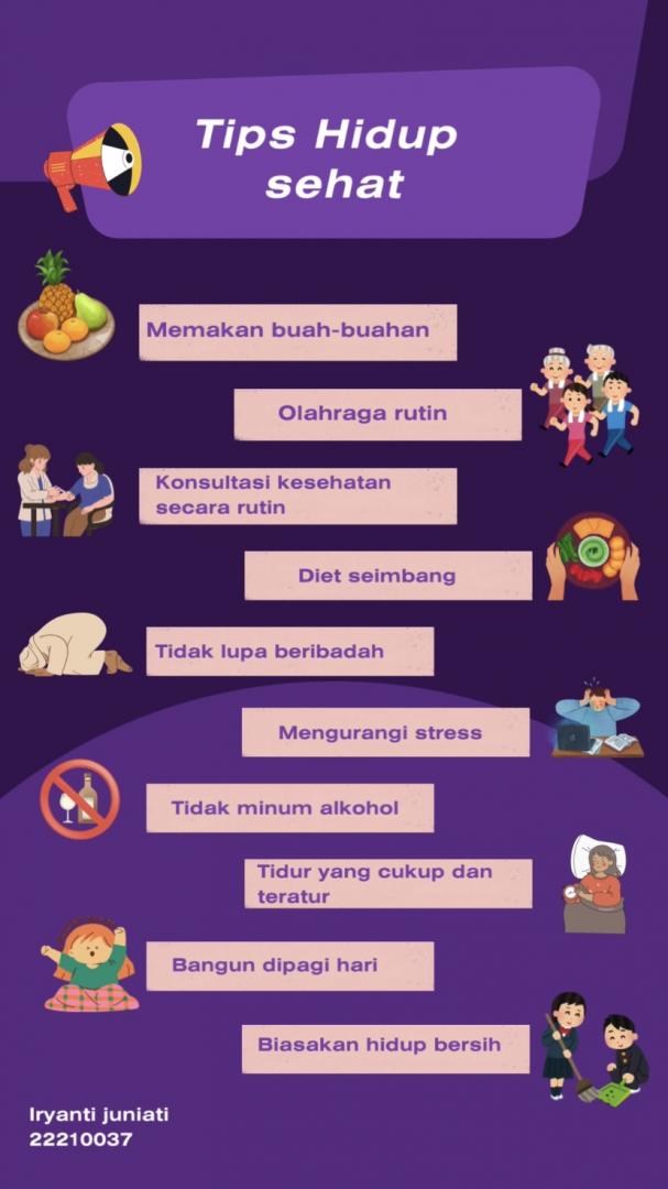 Tips hidup sehat