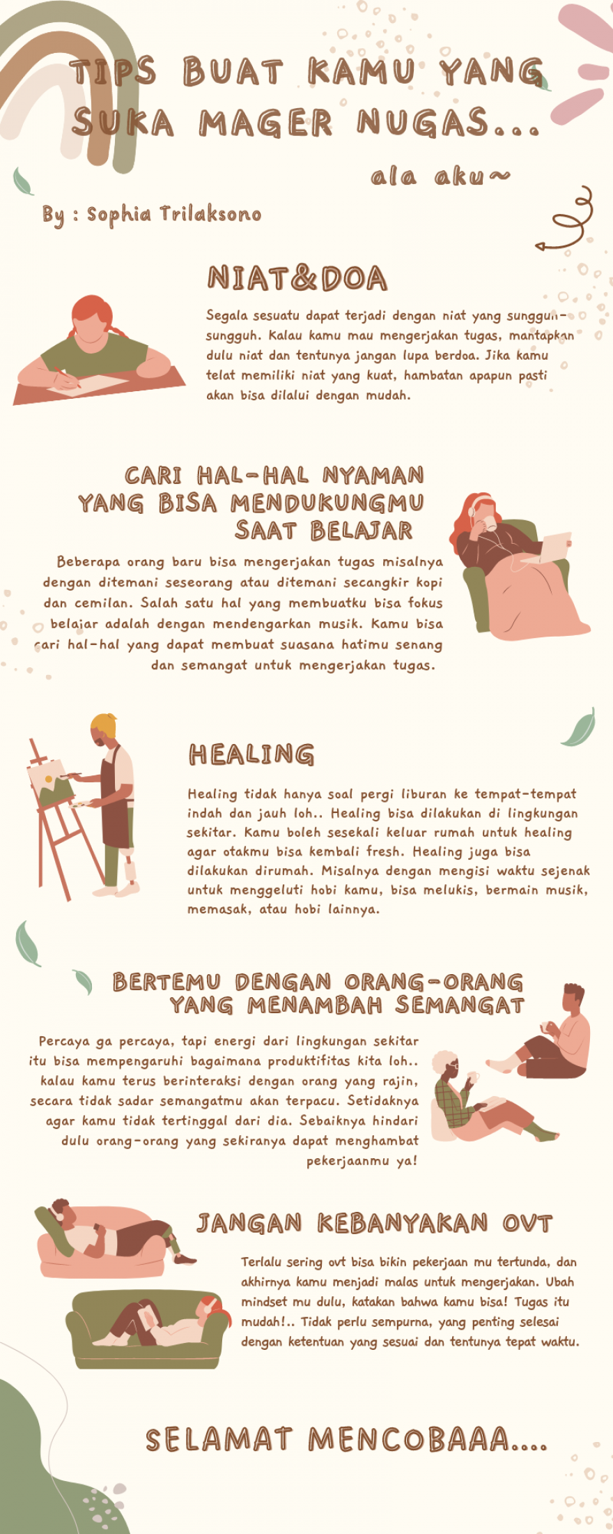 Tips Melawan Mager Pas Nugas