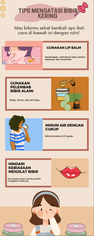 Tips Mencegah Bibir Kering