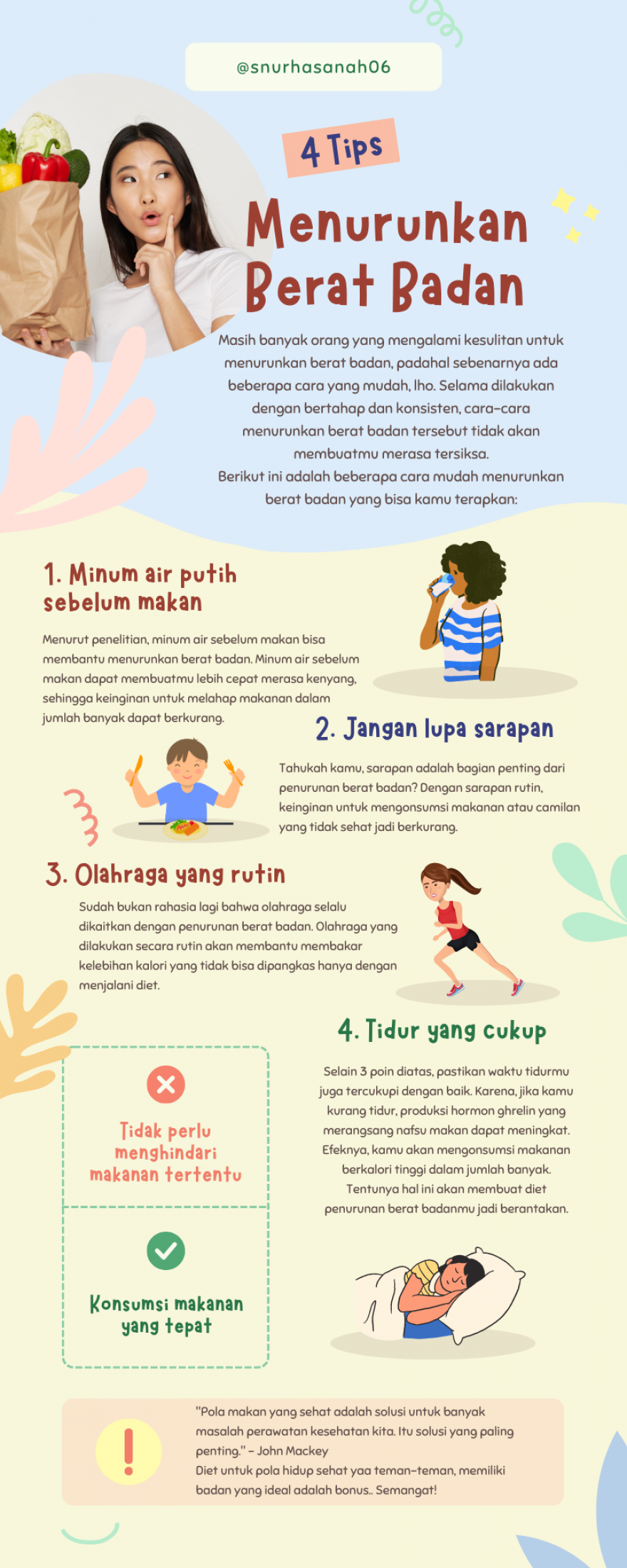 Tips Menurunkan Berat Badan