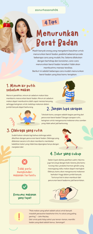 Tips Menurunkan Berat Badan         