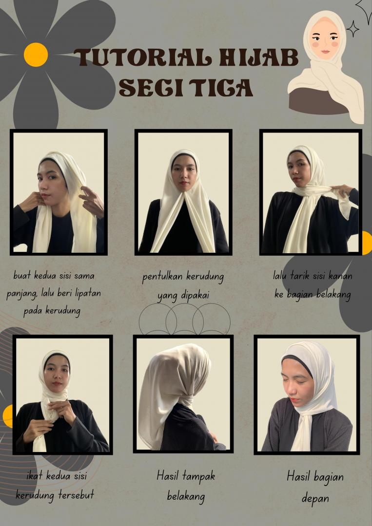 TUTORIAL HIJAB SEGITIGA          