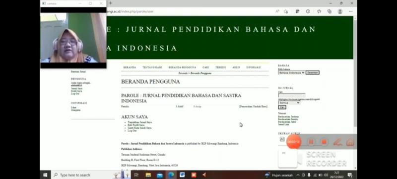 Tutorial Publikasi Jurnal Parole 